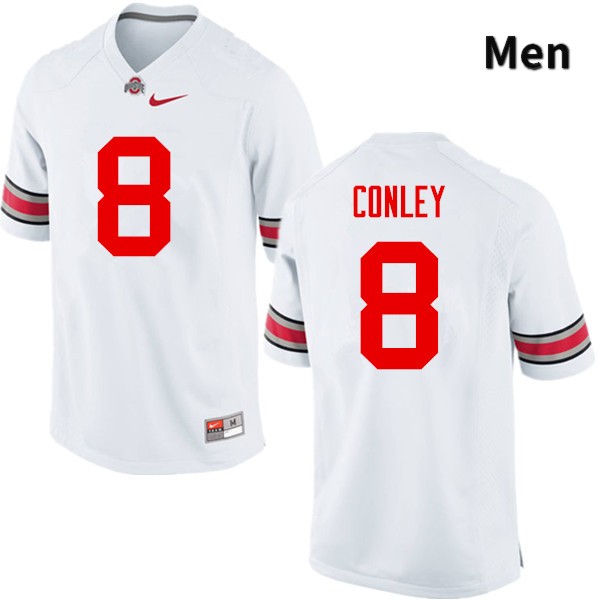 Ohio State Buckeyes Gareon Conley Men's #8 White Game Stitched College Football Jersey